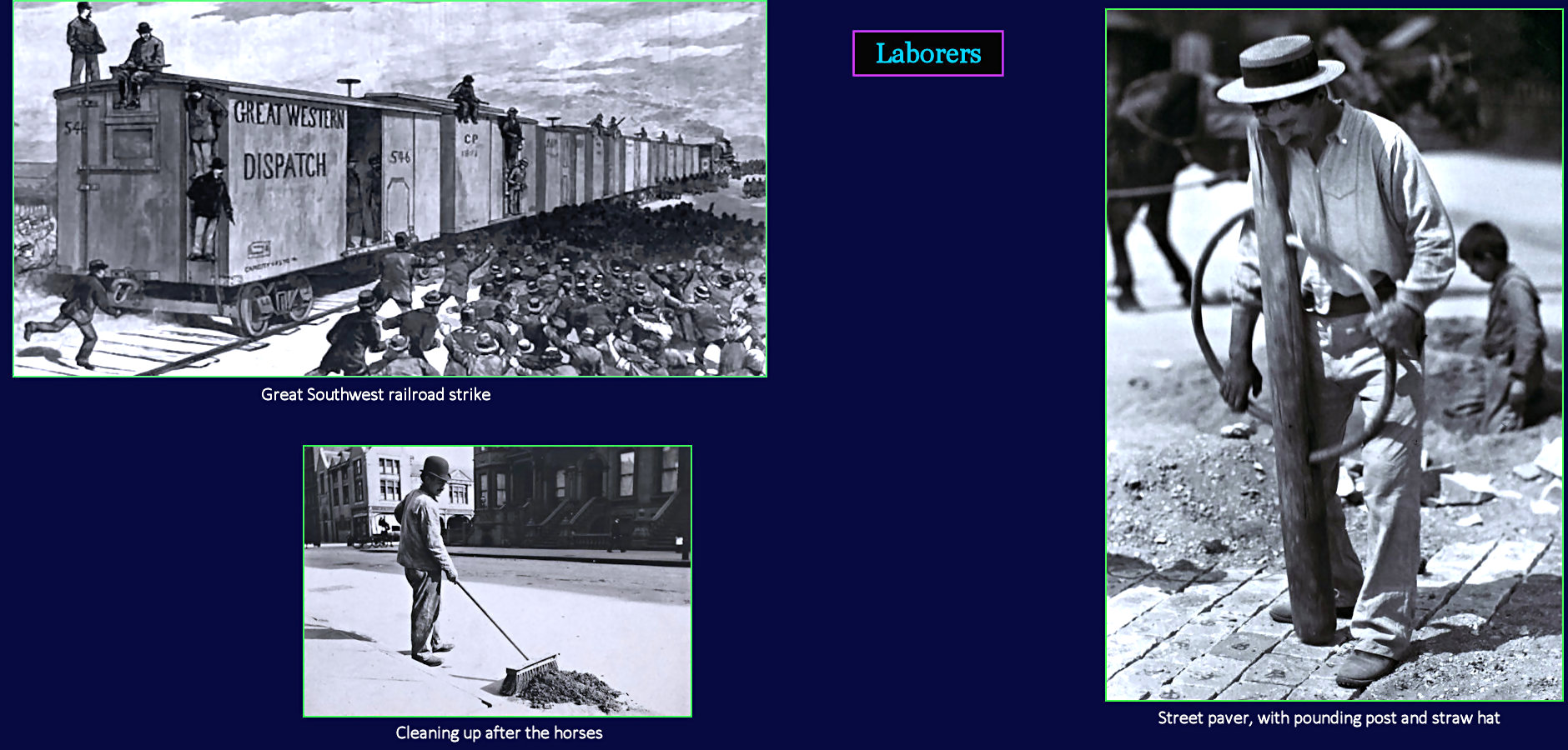 Laborers, 1890